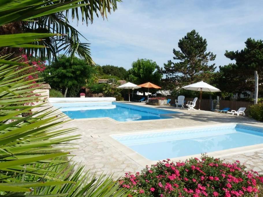 Gites Chez Belliveau Meursac ภายนอก รูปภาพ