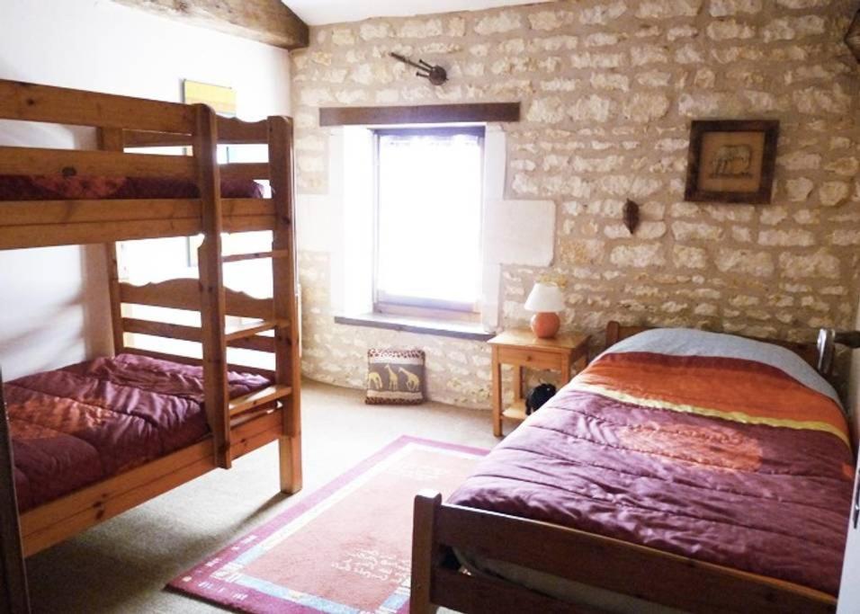 Gites Chez Belliveau Meursac ภายนอก รูปภาพ